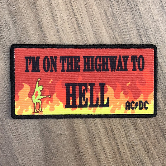 AC/DC - I'm on the Highway to Hell (Printed Patch)