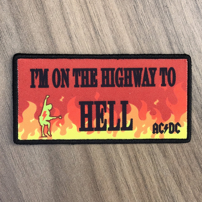 AC/DC - I'm on the Highway to Hell (Woven Patch)