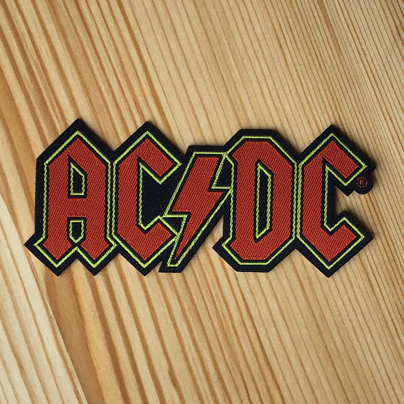 AC/DC - Logo (Cutout) (Woven Patch) | Todestrieb