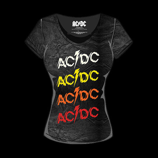 AC/DC - Logo (Powerage) (Women's T-Shirt)