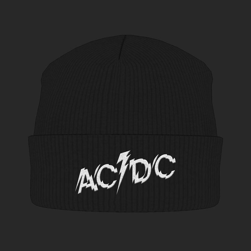 AC/DC - White Logo (Beanie)