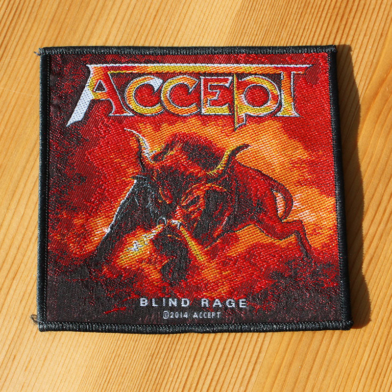 Accept - Blind Rage (Woven Patch)