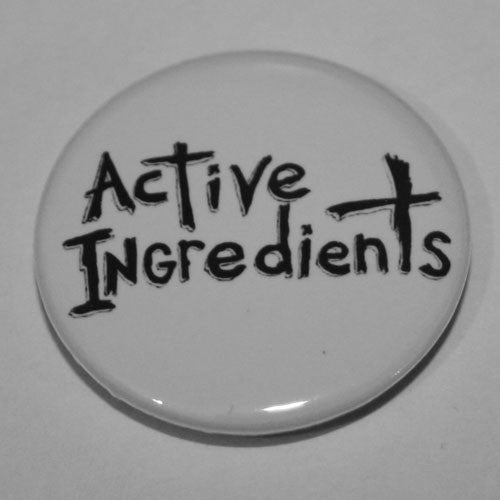 Active Ingredients - Black Logo (Badge)