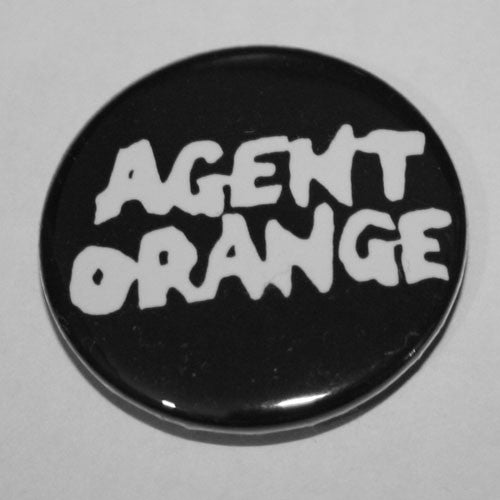 Agent Orange - White Logo (Badge)