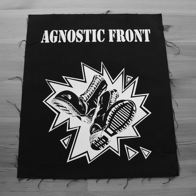 Agnostic Front - Logo / Boots (Backpatch)