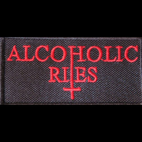 Alcoholic Rites - Red Logo (Embroidered Patch)