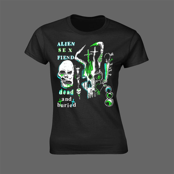 Alien Sex Fiend - Dead and Buried (Women's T-Shirt)