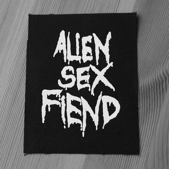 Alien Sex Fiend - Logo (Printed Patch)