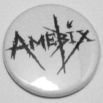 Amebix - Black Logo (Badge)