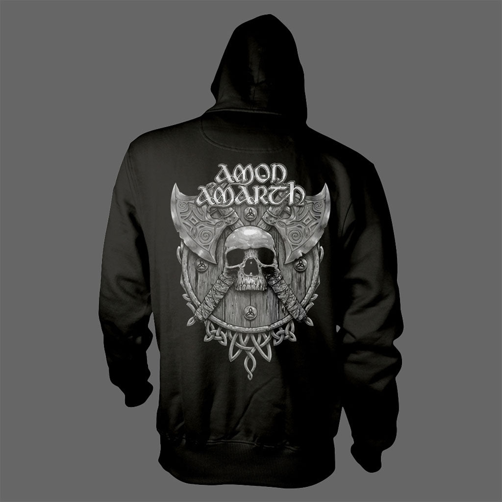 Amon Amarth - Grey Skull (Hoodie)