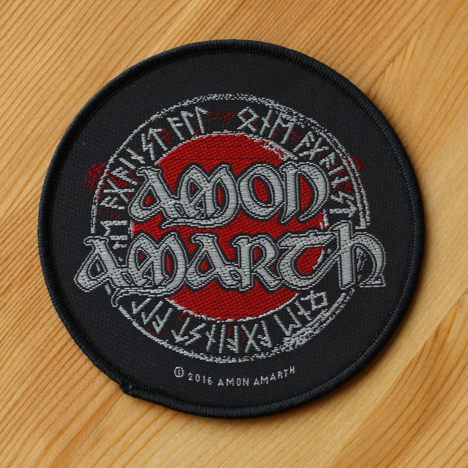 Amon Amarth - Logo & Runes (Woven Patch)