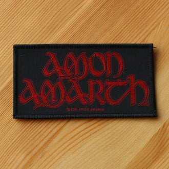 Amon Amarth - Red Logo (Woven Patch)
