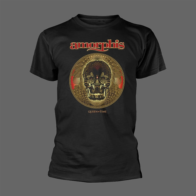 Amorphis - Queen of Time (Red Logo) (T-Shirt)