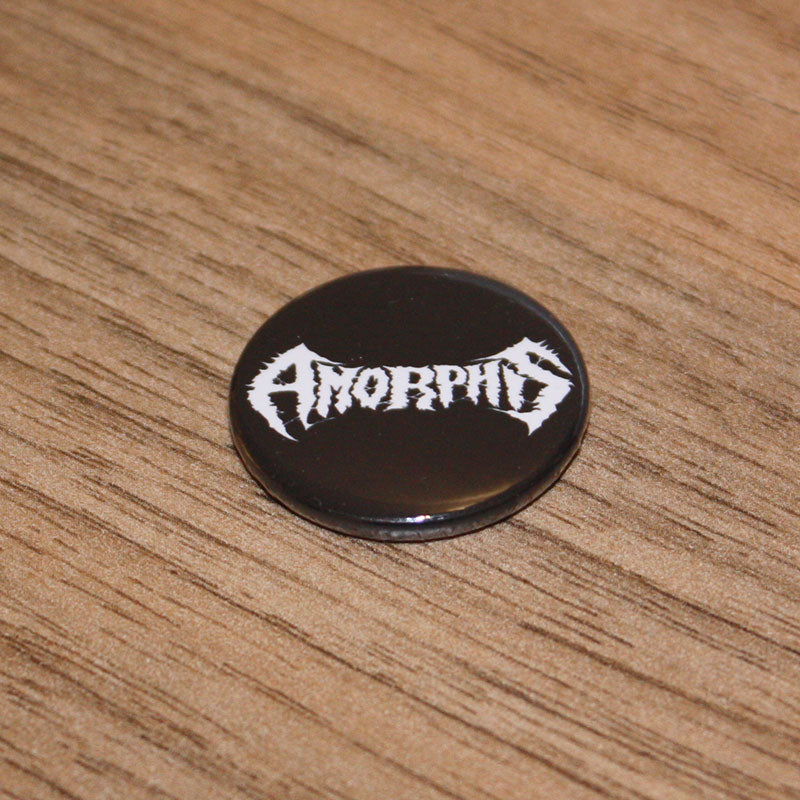 Amorphis - White Logo (Badge)