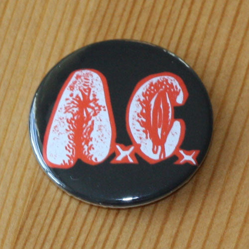 Anal Cunt - Red and White Logo (Badge)