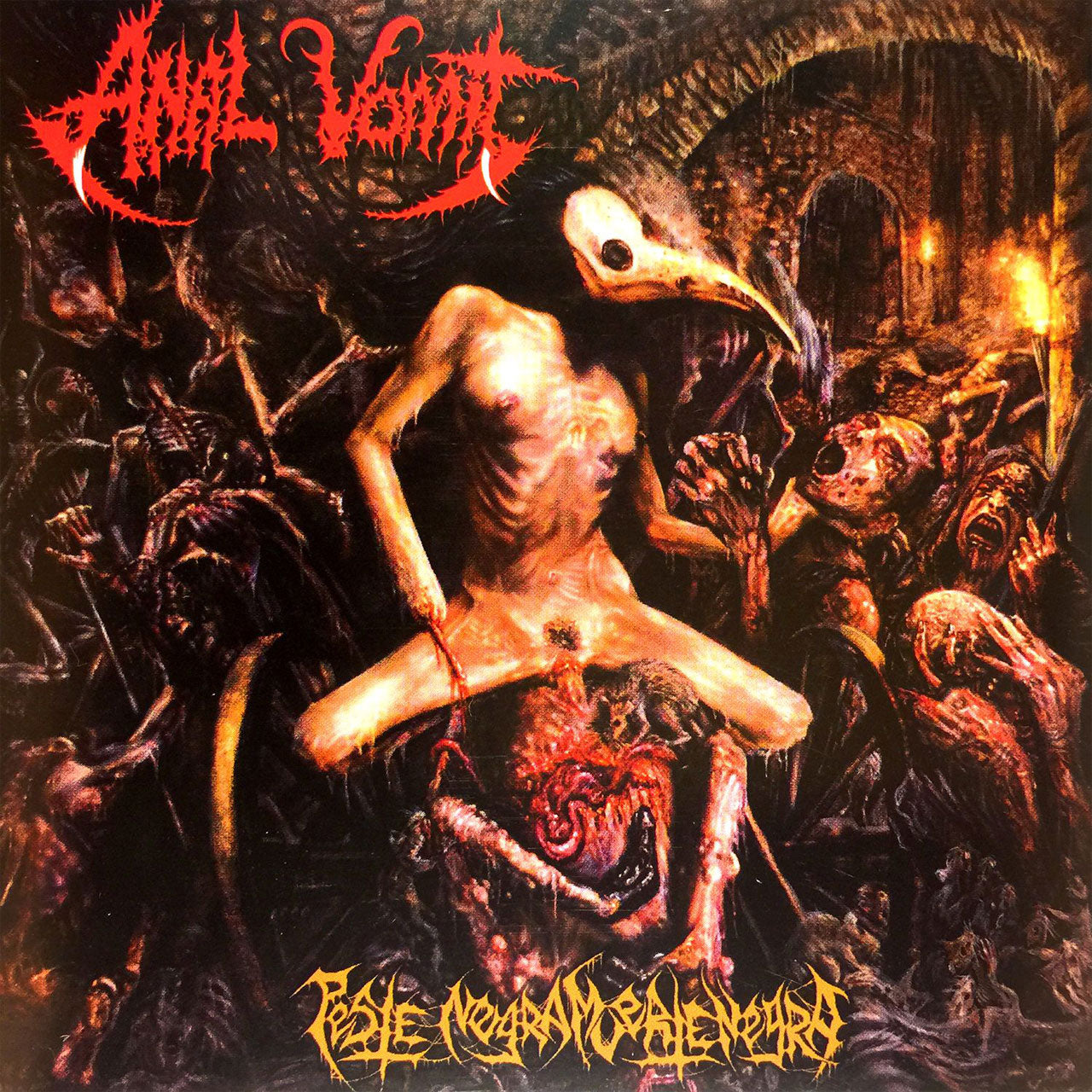 Anal Vomit - Peste negra, muerte negra (LP)