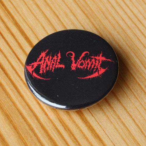 Anal Vomit - Red Logo (Badge)