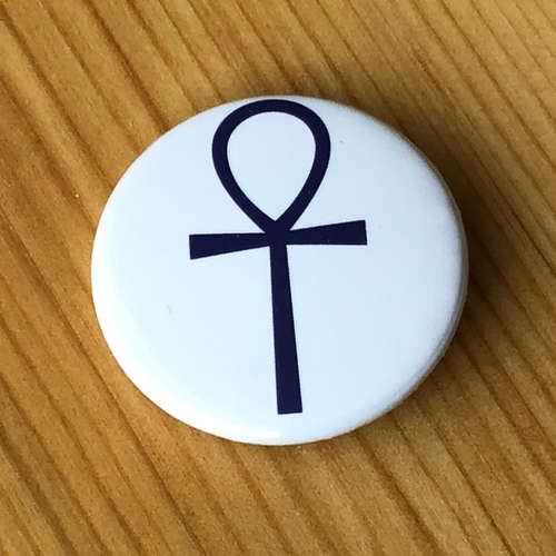 Ankh (Blue) (Badge)