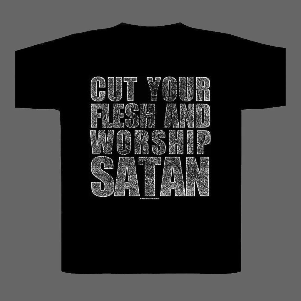 Antaeus - Cut Your Flesh and Worship Satan (T-Shirt)