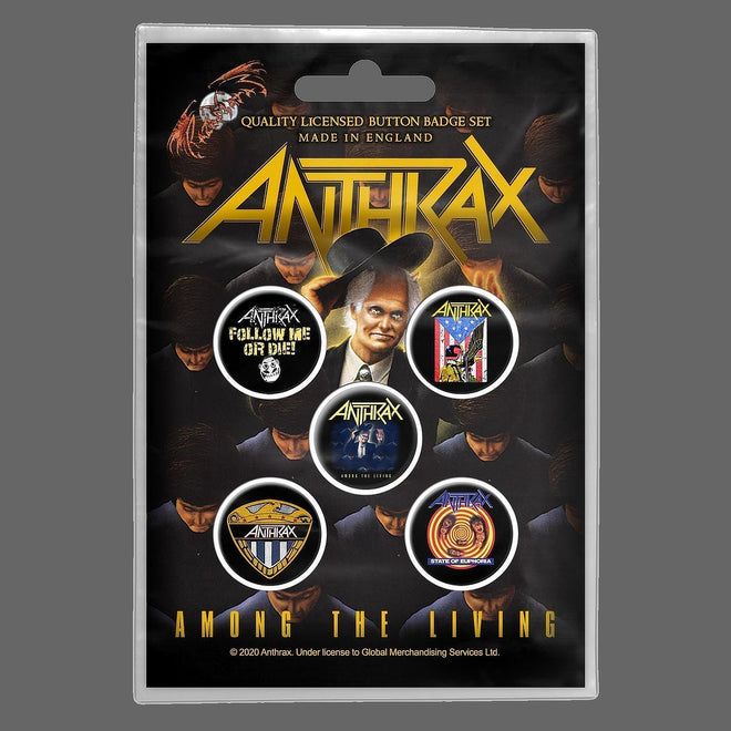 Anthrax - Among the Living (Badge Pack)