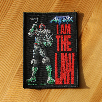Anthrax - I Am the Law (Woven Patch)