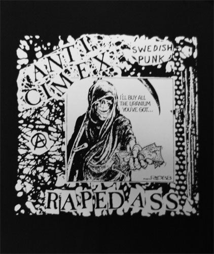 Anti Cimex - Raped Ass (Backpatch)