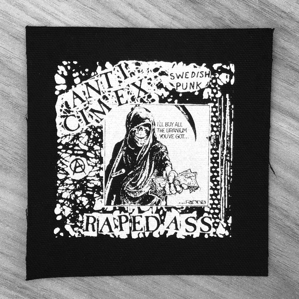 Anti Cimex - Raped Ass (Printed Patch)
