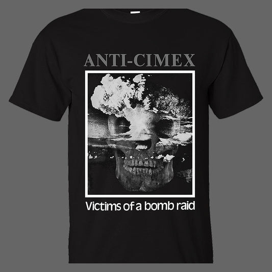 Anti Cimex - Grey Logo / Victims of a Bomb Raid (T-Shirt)