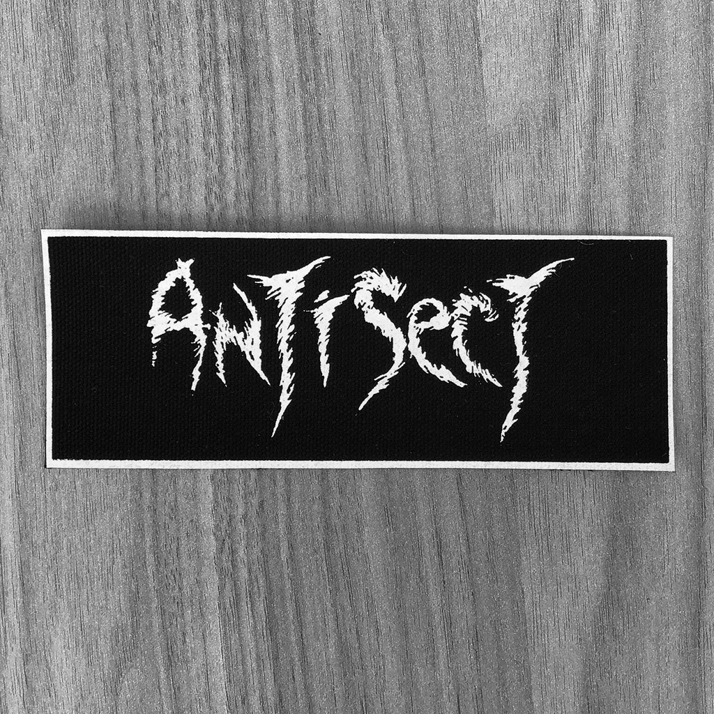 Antisect - White Logo (Printed Patch)