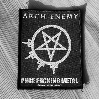 Arch Enemy - Pure Fucking Metal (Woven Patch)