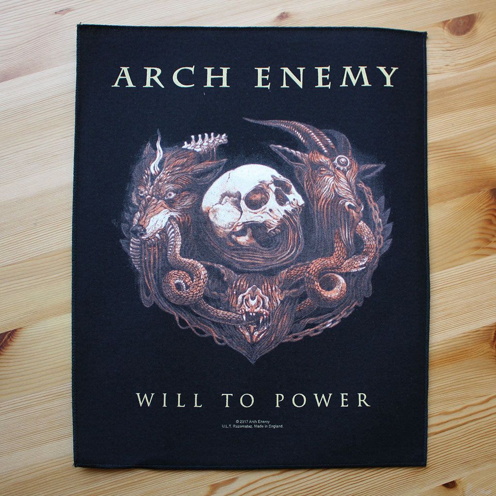 Arch Enemy - Will to Power (Backpatch)