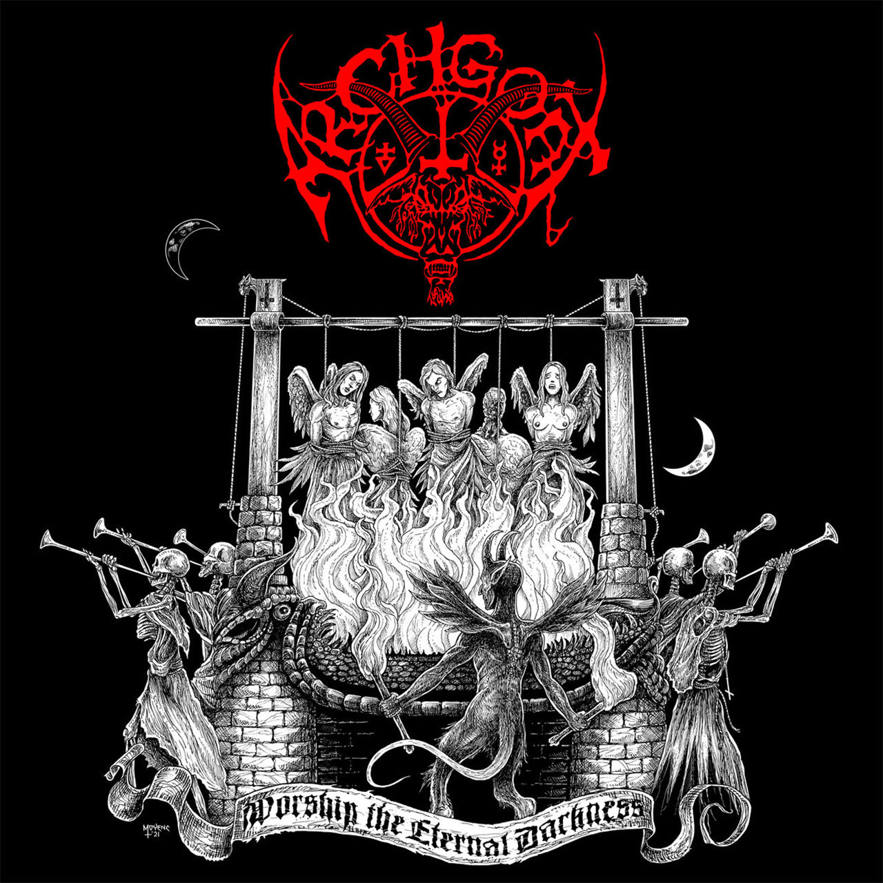 Archgoat - Worship the Eternal Darkness (Red Edition) (LP)