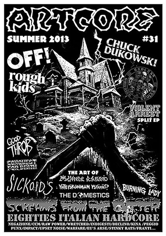 Artcore - Issue 31 (with Violent Arrest / Endless Grinning Skulls EP) (Zine)