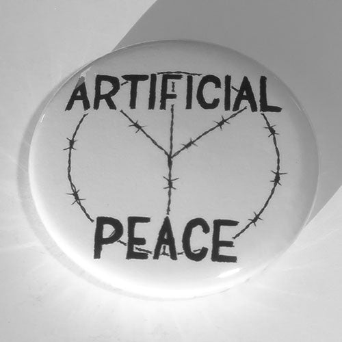 Artificial Peace - Black Logo (Badge)