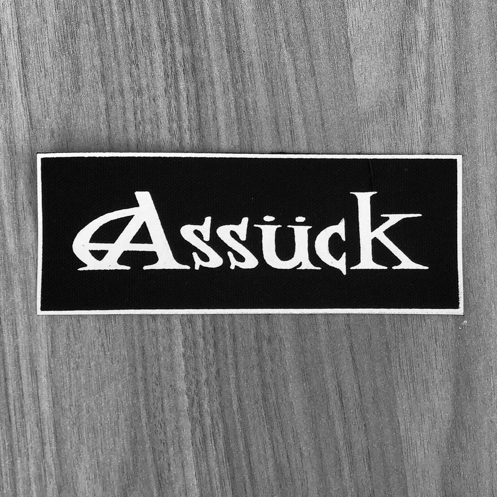 Assuck - White Logo (Printed Patch)