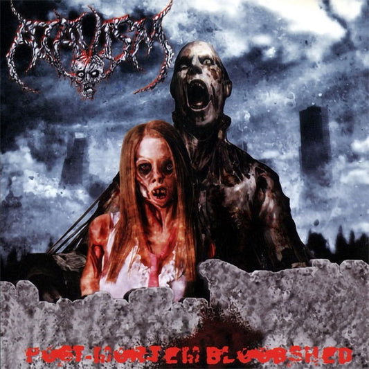 Atavism / Putrefied Genitalia - Forced Self Castration / Post-Mortem Bloodshed (CD)