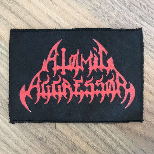 Atomic Aggressor - Red Logo (Printed Patch)