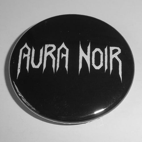 Aura Noir - White Logo (Badge)