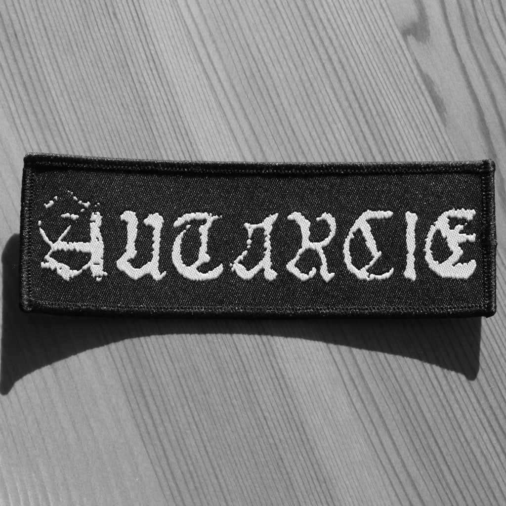 Autarcie - White Logo (Woven Patch)