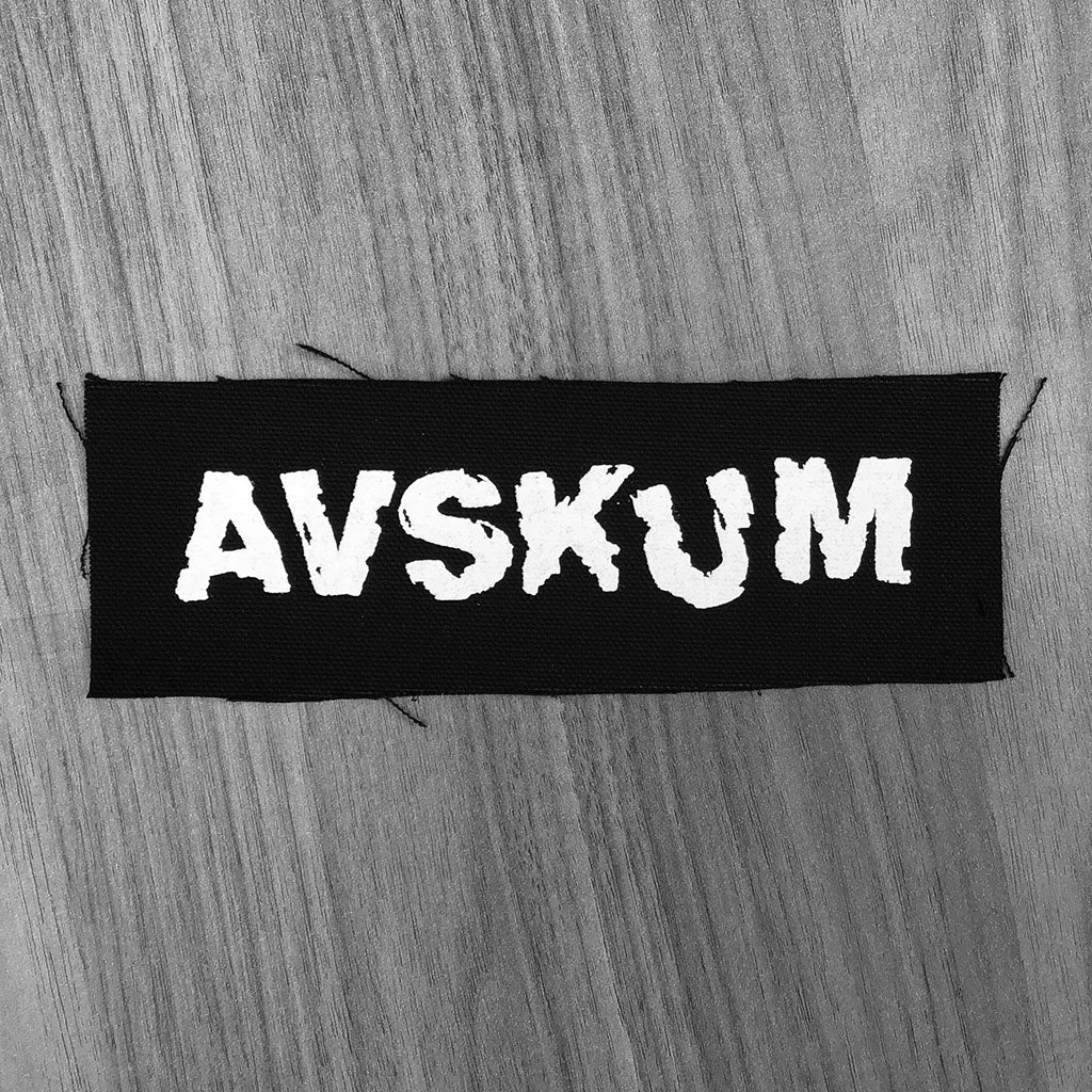 Avskum - Logo (Printed Patch)