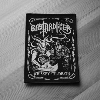 Bastardizer - Whiskey til Death (Woven Patch)