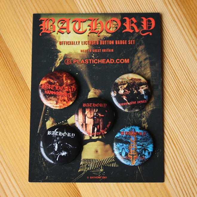Bathory - Albums (Badge Pack)