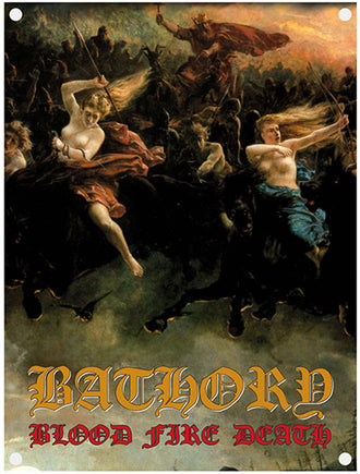 Bathory - Blood Fire Death (Textile Poster)