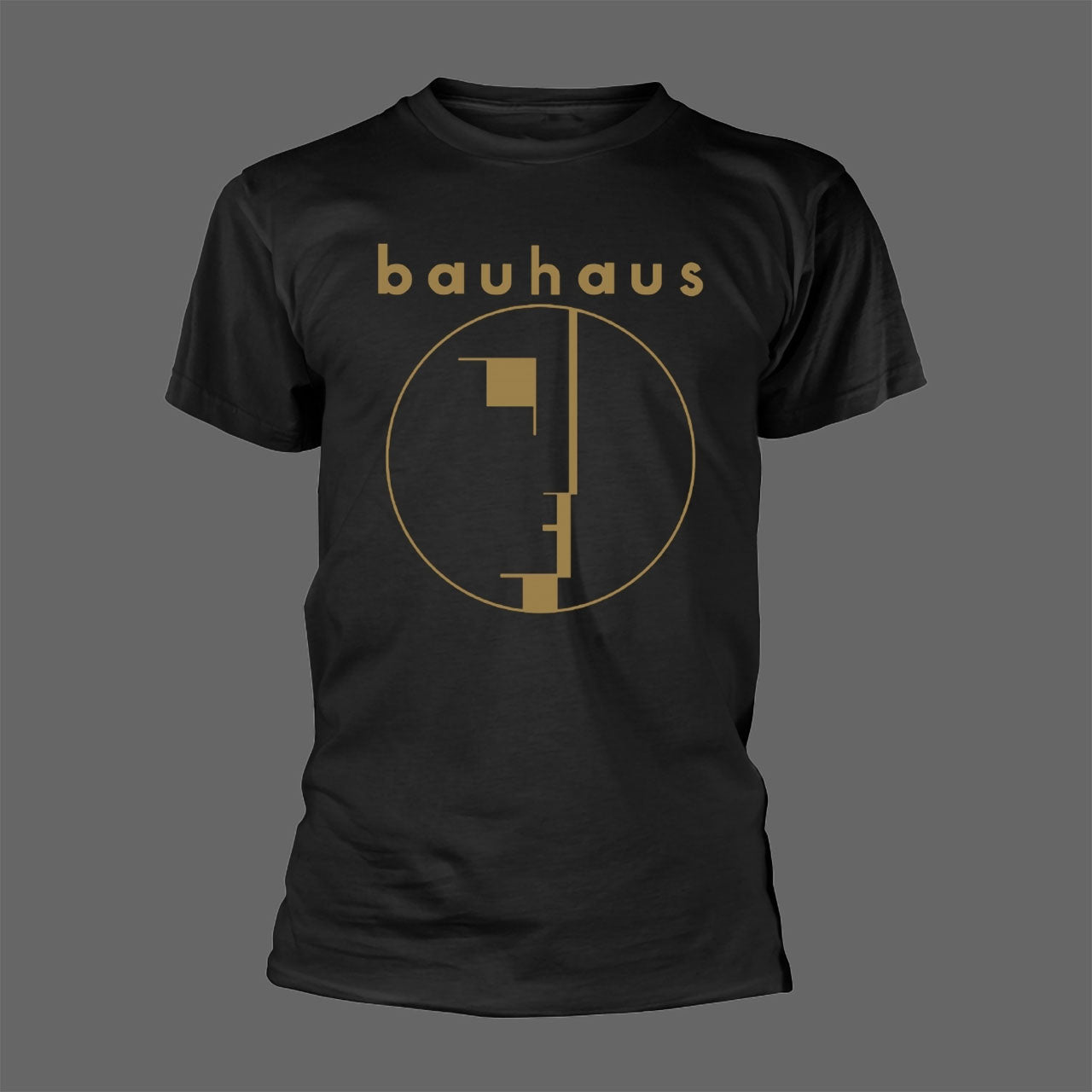 Bauhaus - Gold Logo (T-Shirt)
