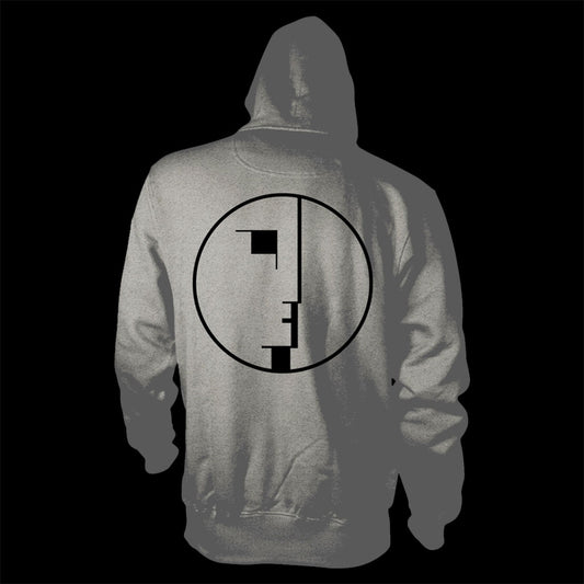Bauhaus - Logo (Grey) (Full Zip Hoodie)