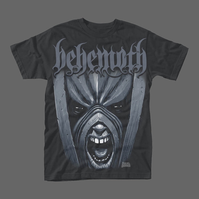 Behemoth - Realm of the Damned (Grey Logo) (T-Shirt)