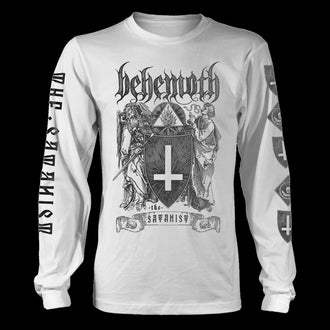 Behemoth - The Satanist (White) (Long Sleeve T-Shirt)