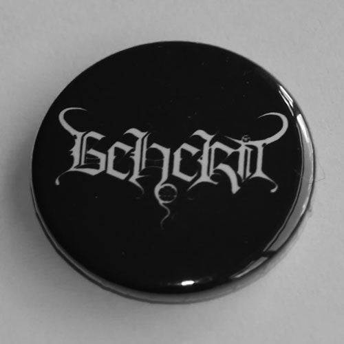 Beherit - White Logo (Badge)