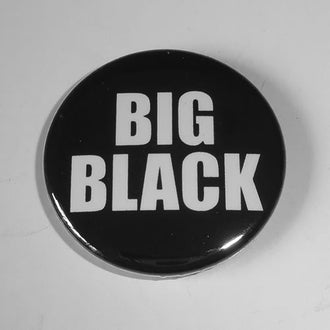 Big Black - White Logo (Badge)