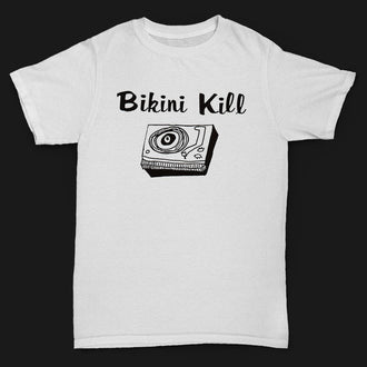 Bikini Kill - Logo / The Singles (T-Shirt)